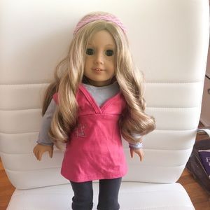 American Girl Doll Truly WITH star hoodie outfit